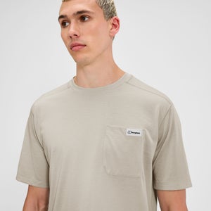Relaxed Kurzarm-Shirt für Herren - Grau