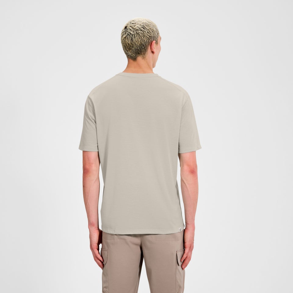 Relaxed Kurzarm-Shirt für Herren - Grau