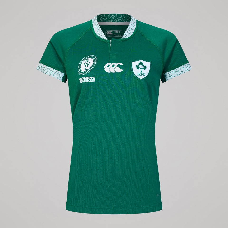 Womens Ireland WRWC Home Pro Jersey Green