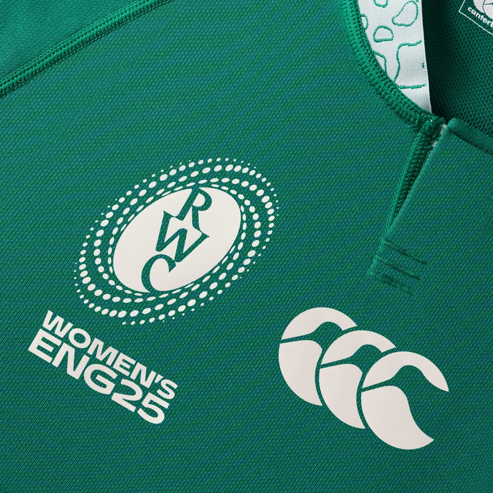 Womens Ireland WRWC Home Pro Jersey Green