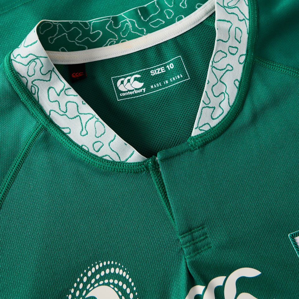 Womens Ireland WRWC Home Pro Jersey Green