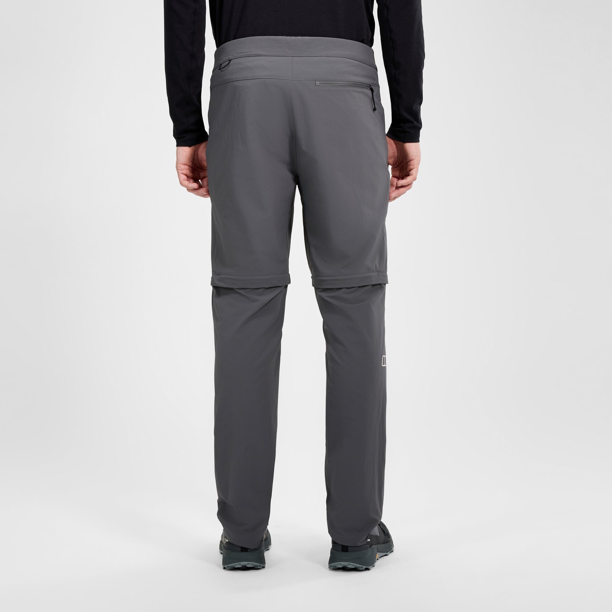Men's Trail-Explorer Zip Off Pant - Grey | Berghaus