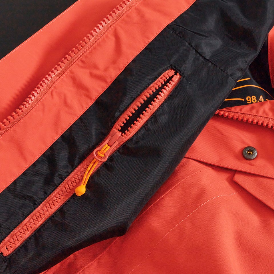 Unisex Volcanism Parka - Orange
