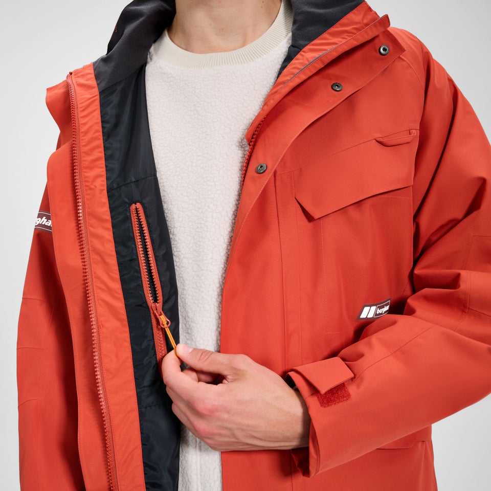 Unisex Volcanism Parka - Orange