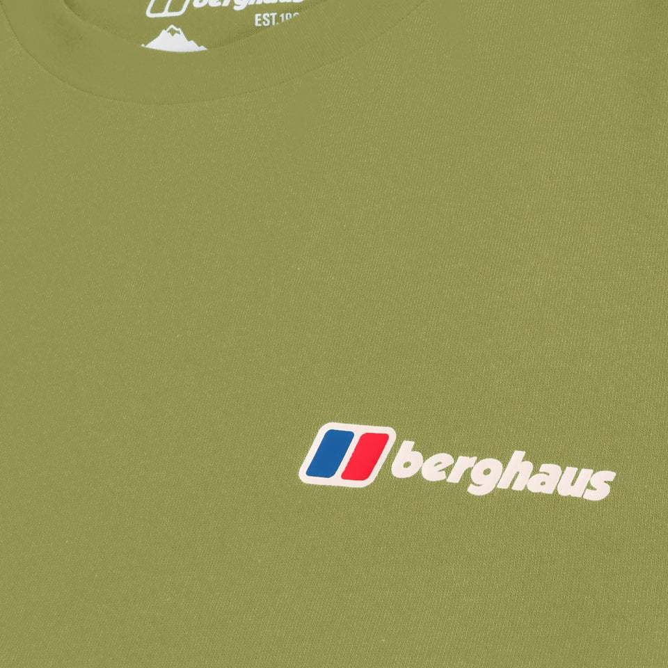 Berghaus Class Logo T-Shirt für Herren - Grün