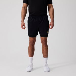 Mens Tempo+ 2-in-1 Short Black