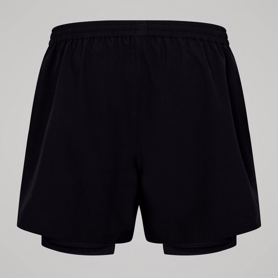 Mens Tempo+ 2-in-1 Short Black