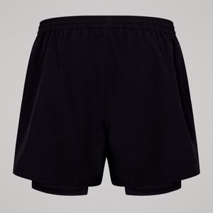 Mens Tempo+ 2-in-1 Short Black