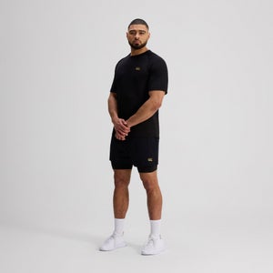 CANTERBURY TEMPO+  5@@ 2-IN-1 SHORT AM BLACK - 2XL