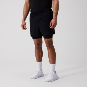MENS TEMPO+ 2-IN-1 SHORT BLACK