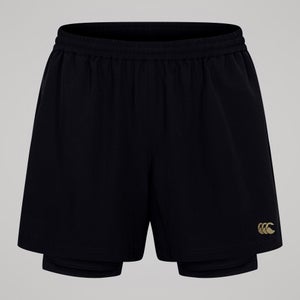 Mens Tempo+ 2-in-1 Short Black