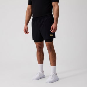 Mens Tempo+ 2-in-1 Short Black