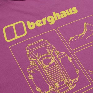 Unisex Hiker Storyboard Tee - Pink Mist