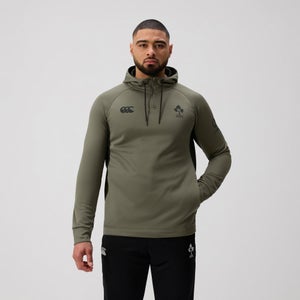 CANTERBURY IRE OH ZIP TRAINING HOODY AM GREEN/BLACK