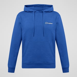 Men's Small Logo Hoody - Blue