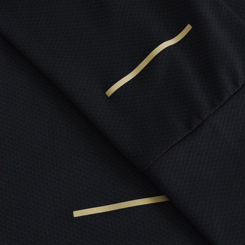 Mens Tempo+ Quarter-Zip Training Top Black