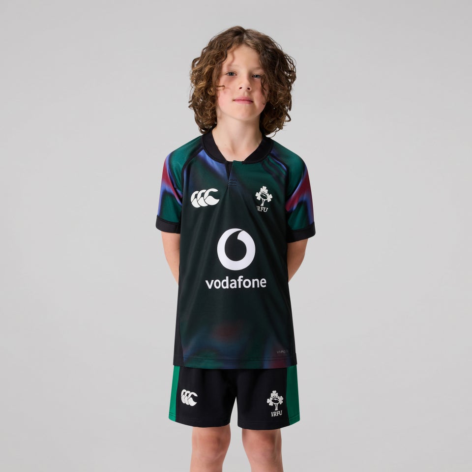 Junior Unisex Ireland Pre-Game Pro Jersey Black