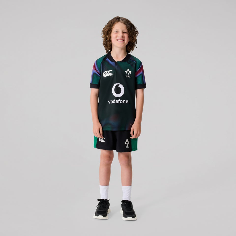 Junior Unisex Ireland Pre-Game Pro Jersey Black