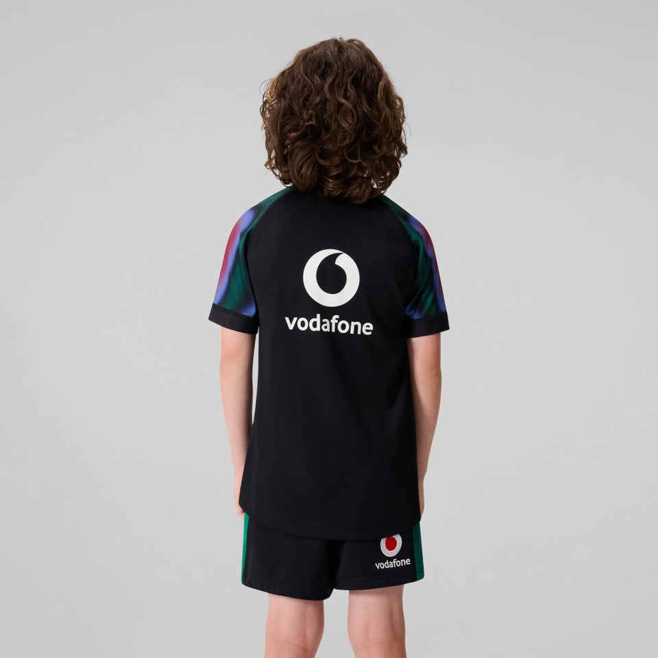 Junior Unisex Ireland Pre-Game Pro Jersey Black