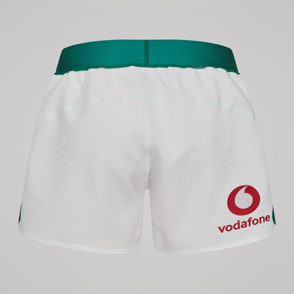 Mens Ireland Home Match Shorts White/Green