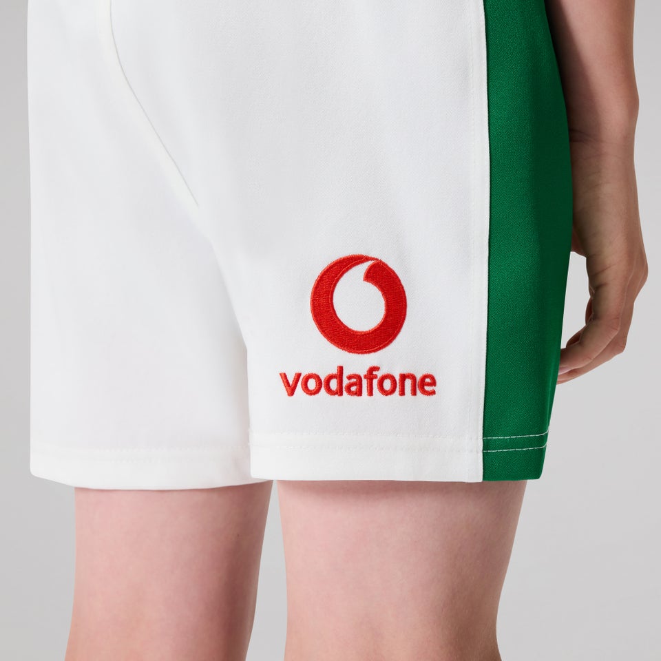 Mens Ireland Home Match Shorts White/Green