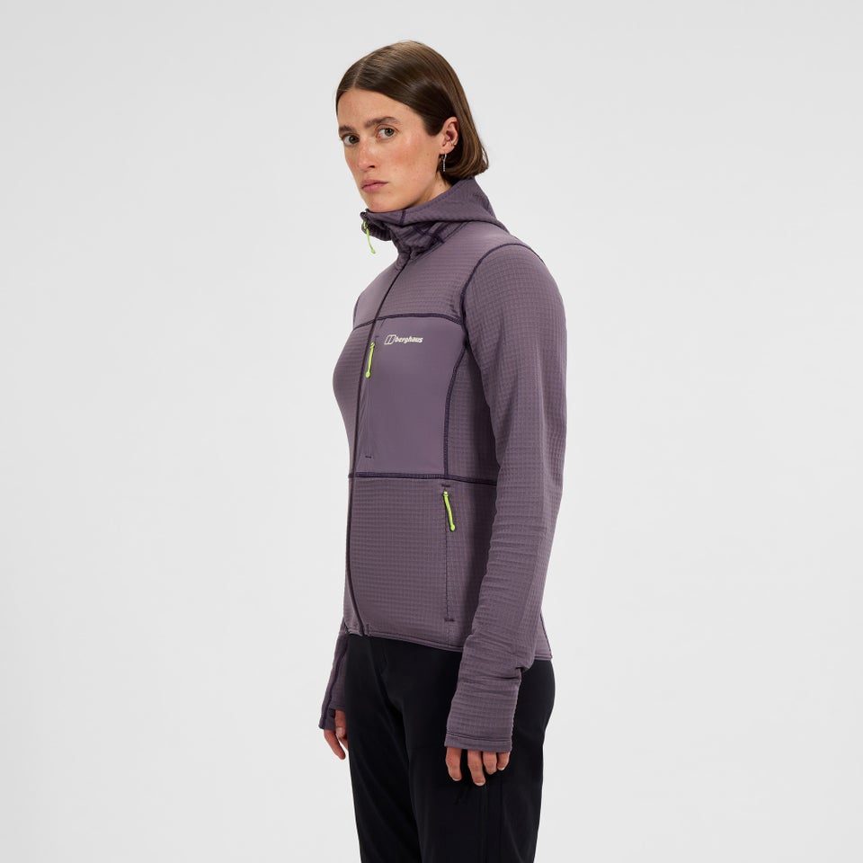 Women's Ridge-Hiker Hooded Jacket - Purple