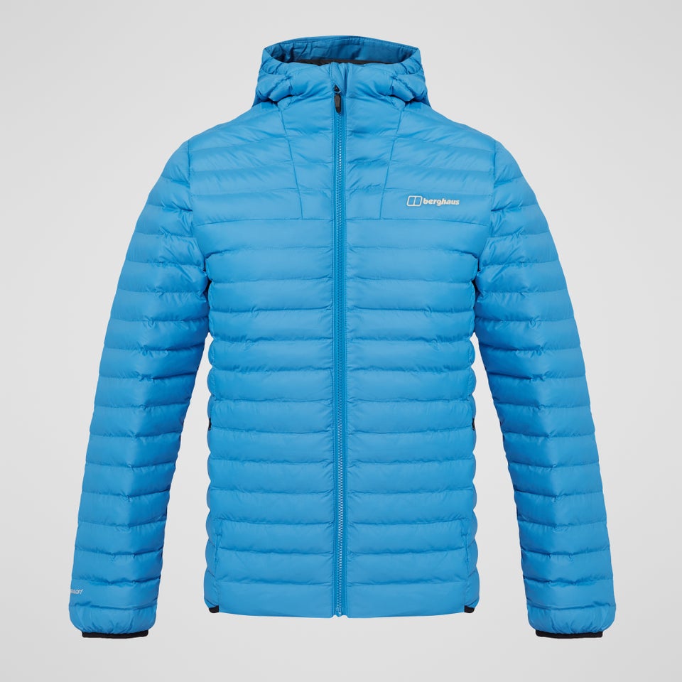Men's Vaskye Hooded Synthetic Insulated Jacket  - Blue