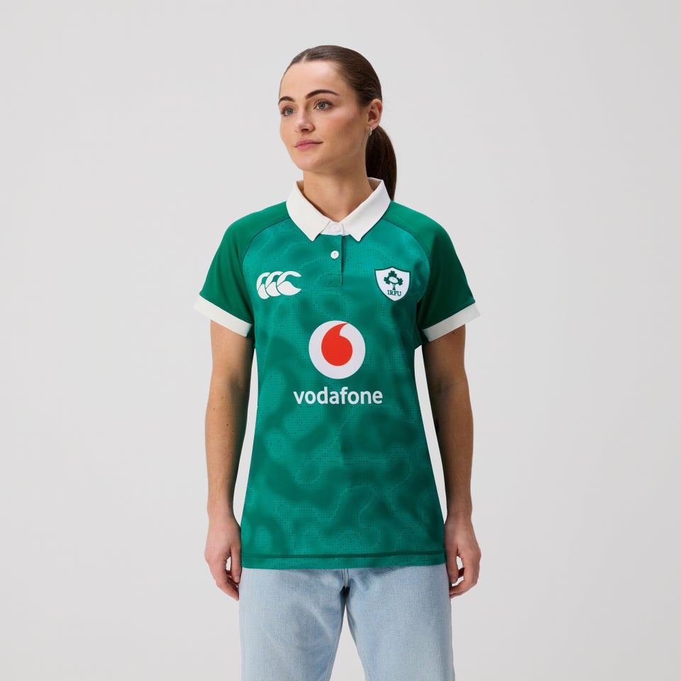 Womens Ireland Home Pro Jersey Green/White
