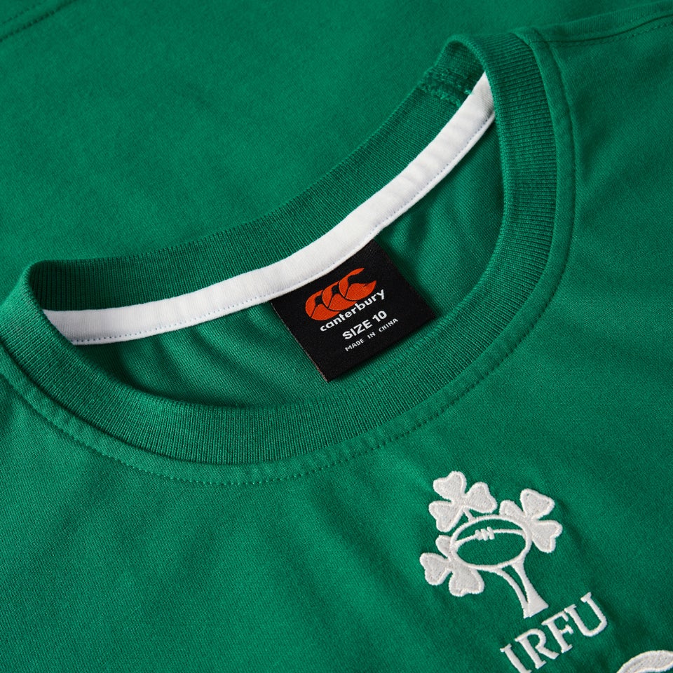 Womens Ireland Cotton Tee Green