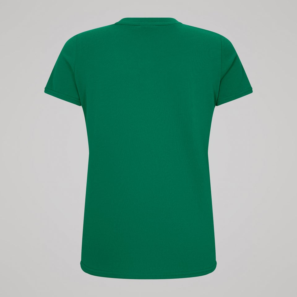 Womens Ireland Cotton Tee Green
