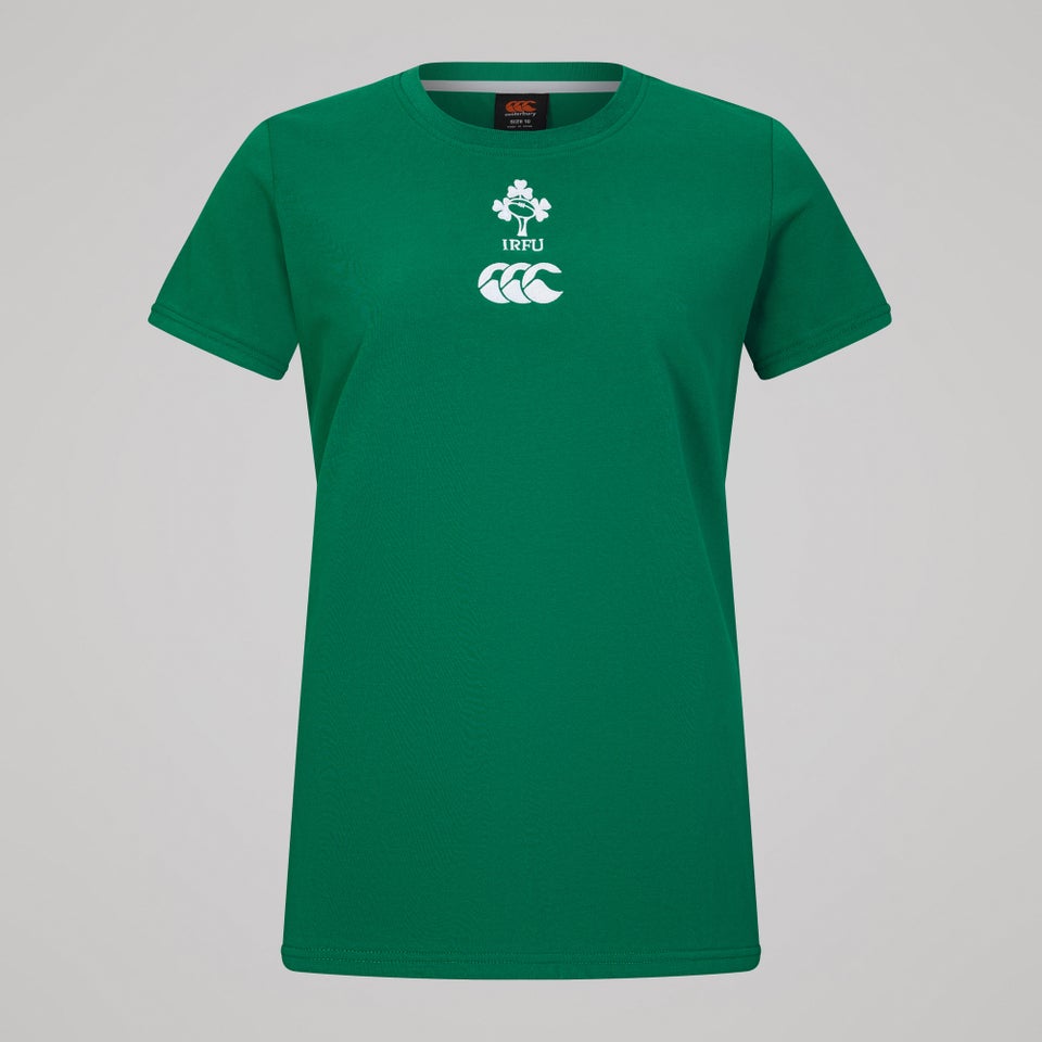 Womens Ireland Cotton Tee Green