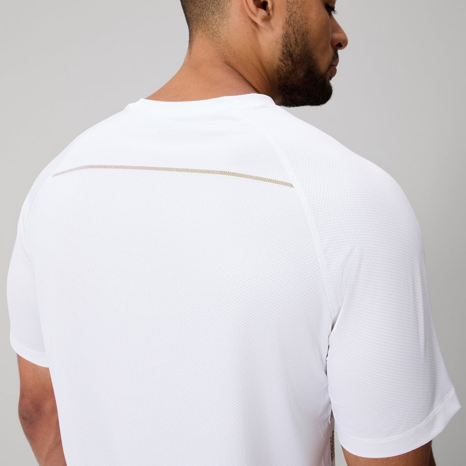 Mens Tempo+ Training T-Shirt White