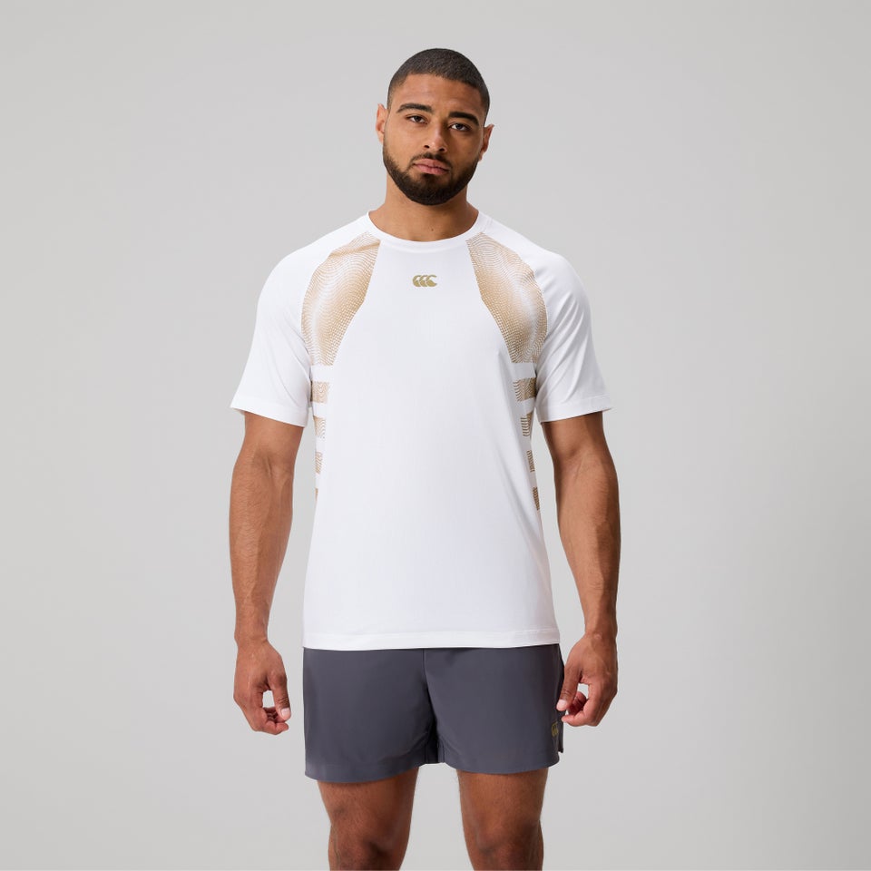 Mens Tempo+ Training T-Shirt White
