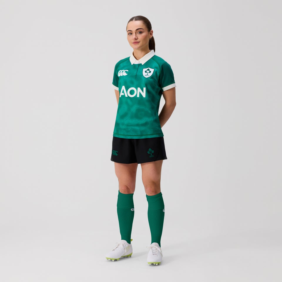Womens Ireland Hom Test Jersey (NB) Green/White