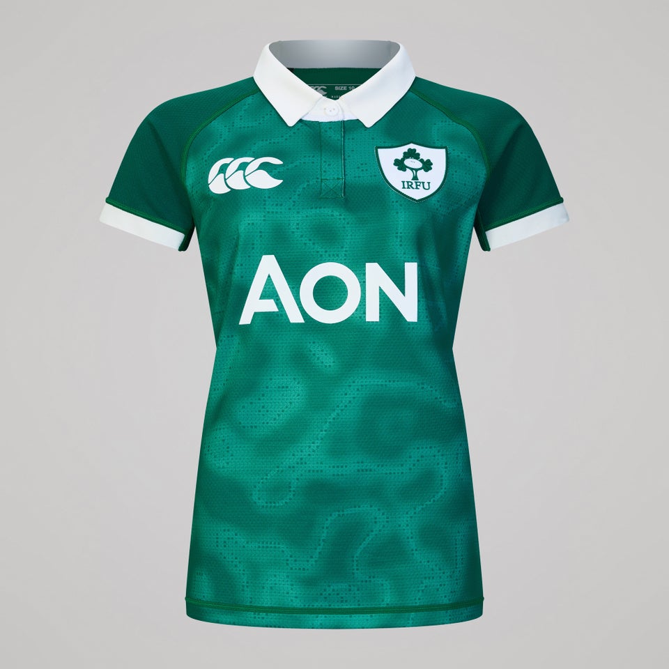Womens Ireland Hom Test Jersey (NB) Green/White