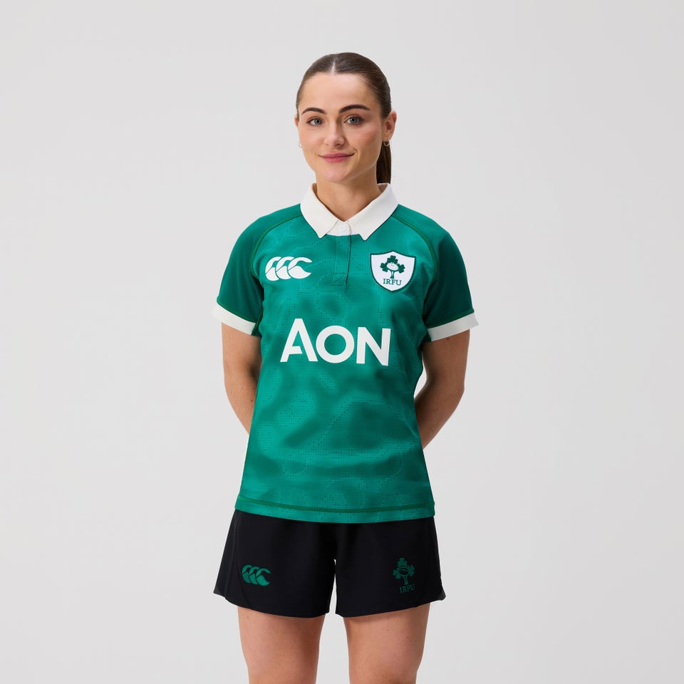 Womens Ireland Hom Test Jersey (NB) Green/White