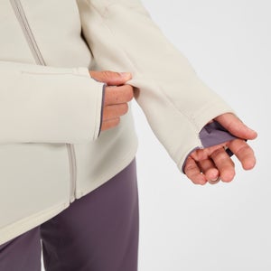 Women's Kinetic Powerstretch Hoody - Grey