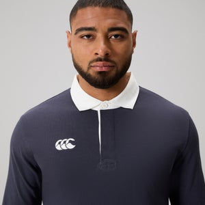 MENS SOLID DYE RUGBY INDIA INK