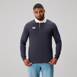 MENS SOLID DYE RUGBY INDIA INK