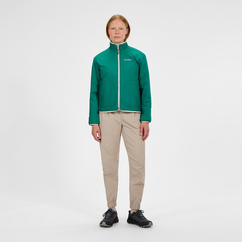 Women's Asperton Reversible Jacket - Green/Grey