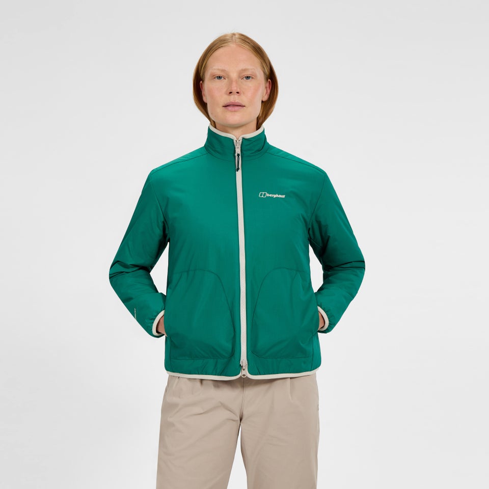 Women's Asperton Reversible Jacket - Green/Grey