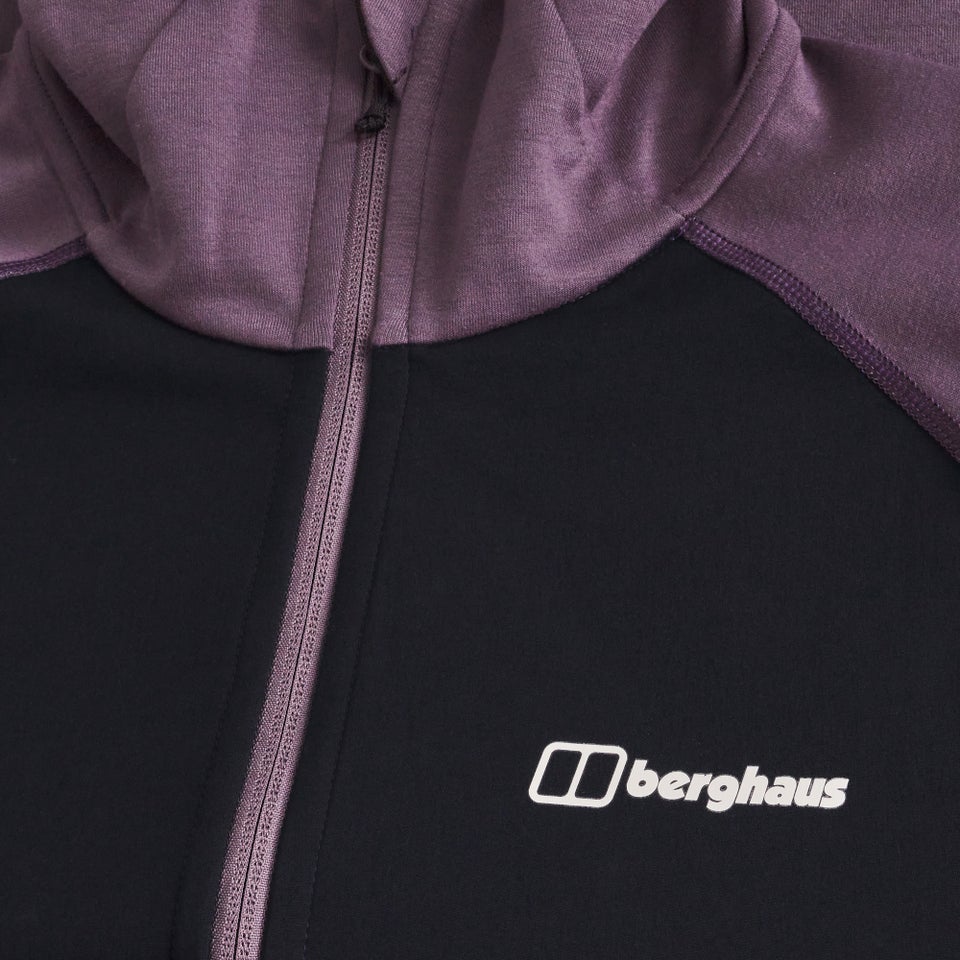 Men's Trawden Hybrid Jacket  - Purple/Black