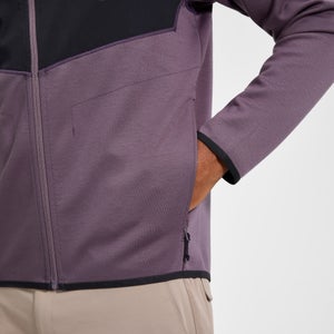 Men's Trawden Hybrid Jacket  - Purple/Black