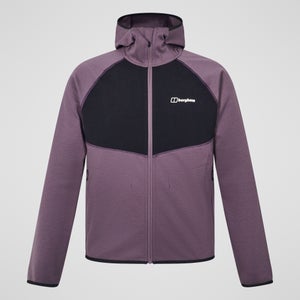 Men's Trawden Hybrid Jacket  - Purple/Black
