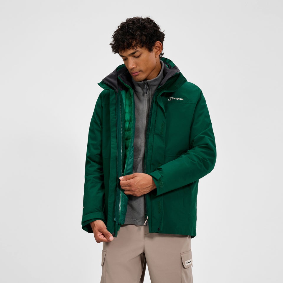 Men's Hillwalker 2.0 Gemini Gore-Tex Waterproof 3in1 Jacket - Green