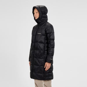 Women's Explorer Long Down Jacket - Black