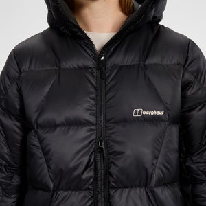 Women's Explorer Long Down Jacket - Black