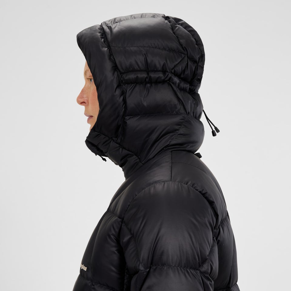 Women's Explorer Long Down Jacket - Black