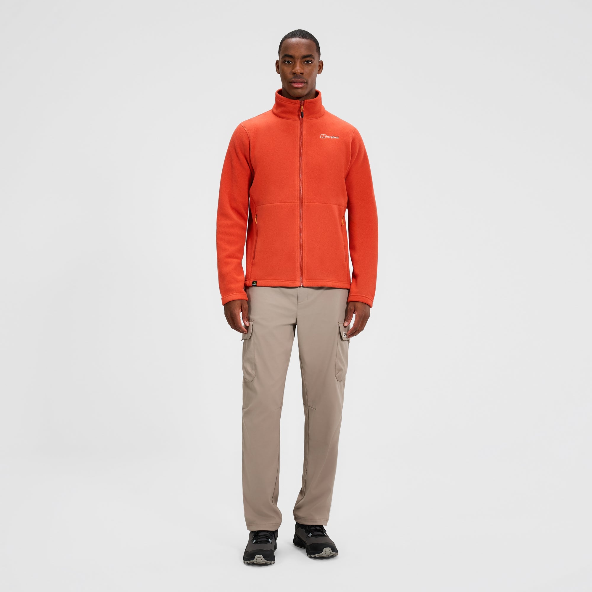 Men's Prism InterActive Polartec Fleece Jacket - Orange | Berghaus