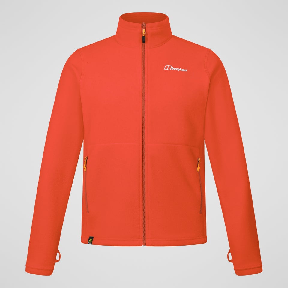Men's Prism InterActive Polartec Fleece Jacket  - Orange